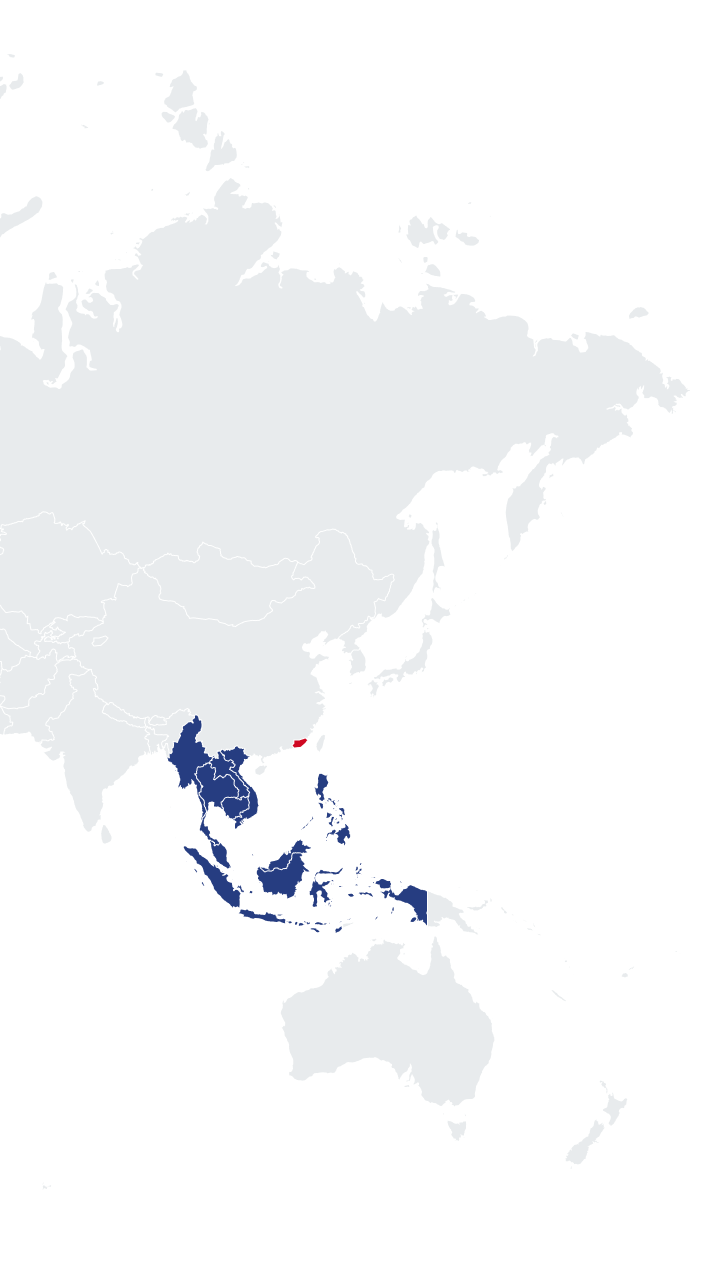 ASEAN-Hong Kong Free Trade Agreement [2019] Map Image