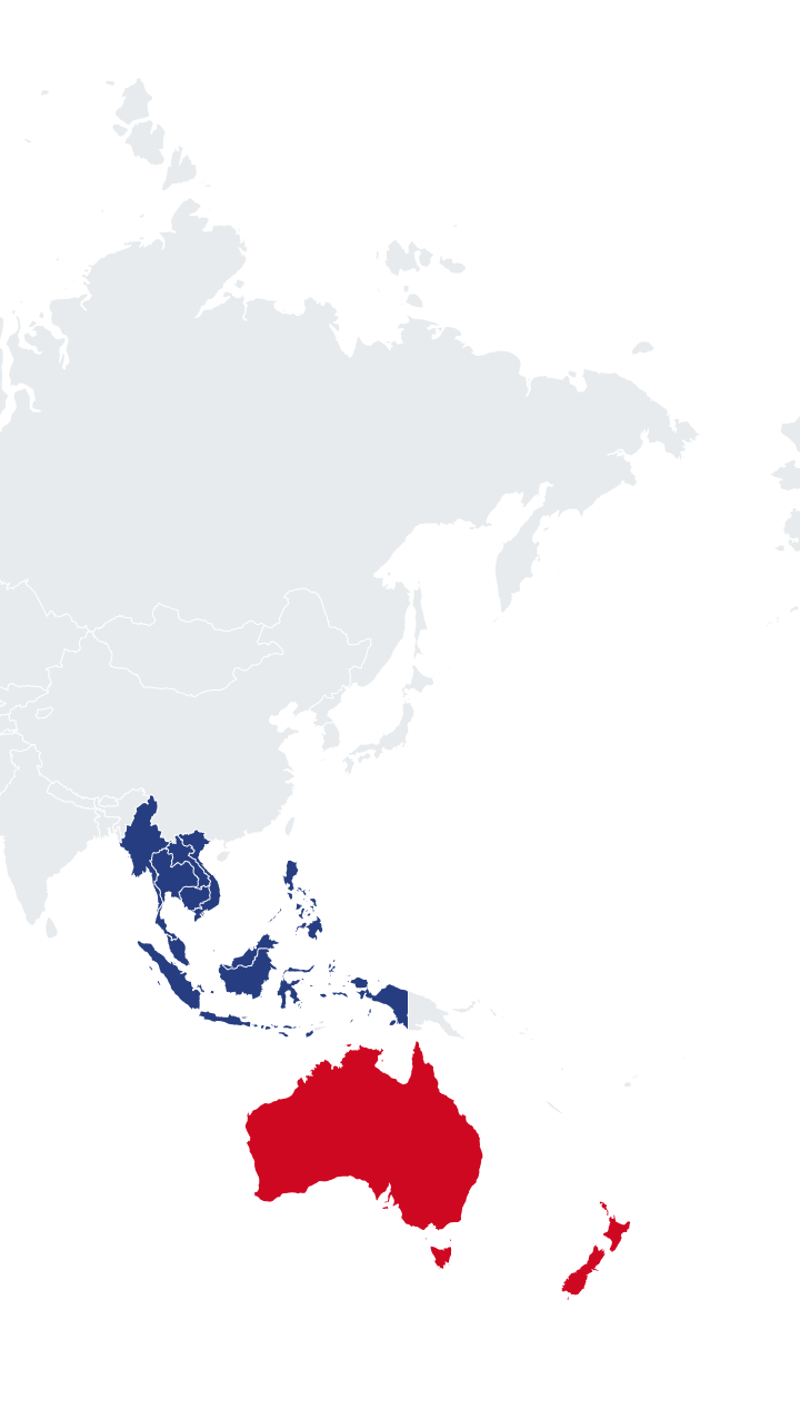 ASEAN-Australia and New Zealand Free Trade Agreement [2010] Map Image