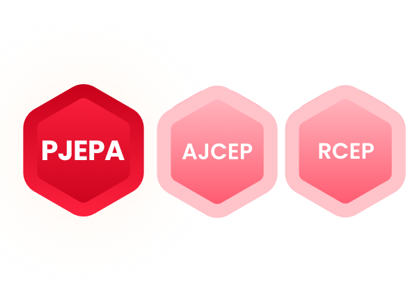 PJEPA, AJCEP, RCEP