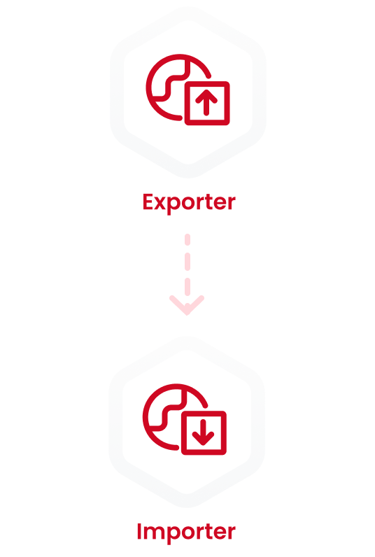 Exporter → Importer