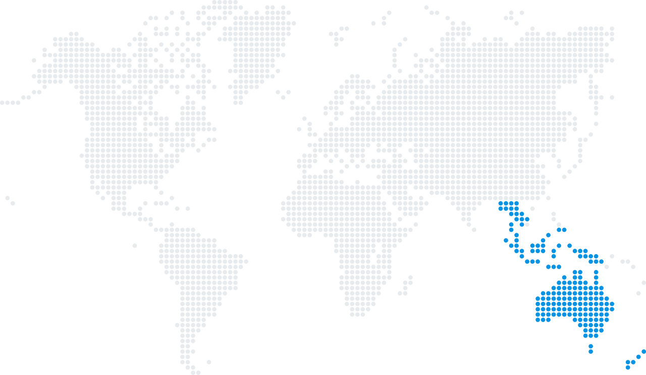 Asia pacific map - AANZFTA