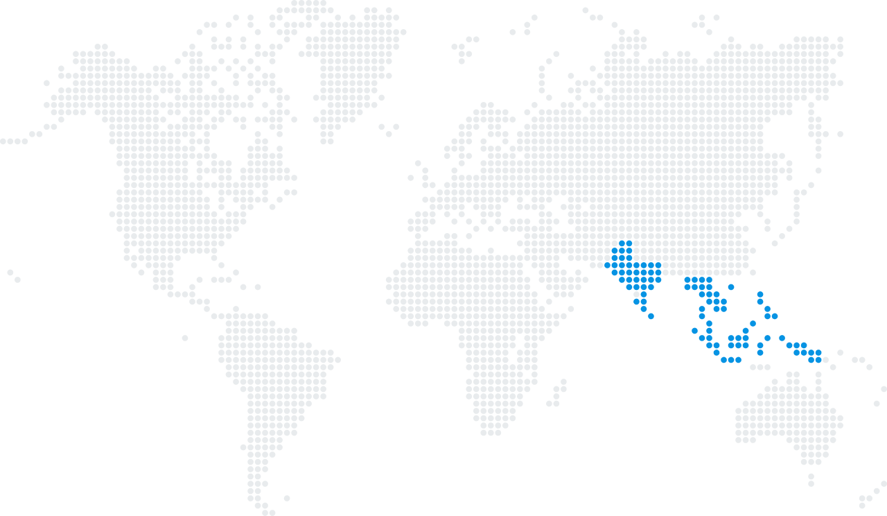 Asia pacific map - AIFTA