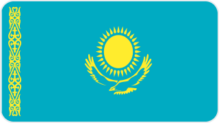 Kazakhstan Flag