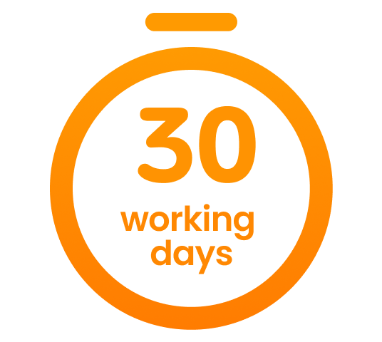 30 working days image